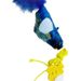 Simulated Elastic Catnip Bird Sound Resistant Bite Self-Entertainment Hanging Feather Cat Teaser Wand_voghion.com