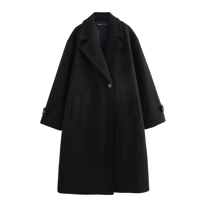 Vêtements pour femmes 2024 automne et hiver nouveau style veste manteau ample et douce à la mode_voghion.com