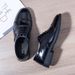 Heren casual leren schoenen zakelijke formele leren schoenen herenschoenen casual Britse trend Koreaanse stijl ademende heren bruidegom bruiloft schoenen_voghion.com