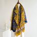 Nuova sciarpa girasole in stile bohémien con un tocco di alta qualità, sciarpa in imitazione cashmere, coperta calda da ufficio per uso esterno_voghion.com