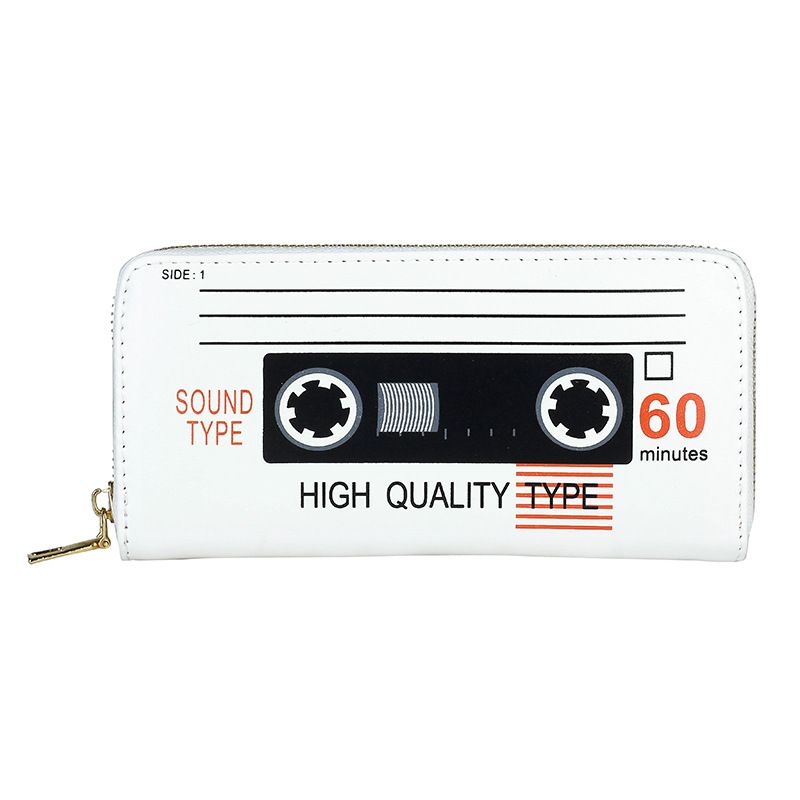 Women’s Bags Spray Recorder Creative Wallet Printing Clutch Small Fresh Coin Purse Mobile Phone Bag Card Bag Trend_voghion.com