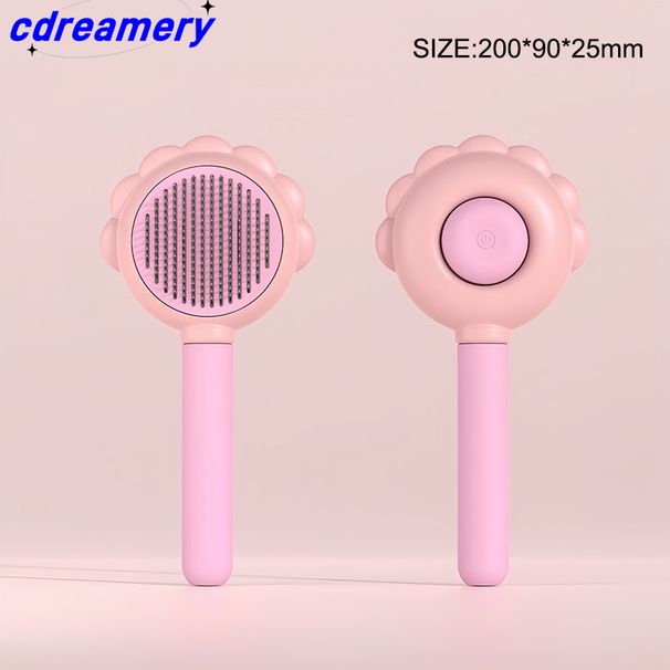 1 brosse de toilettage pour animaux de compagnie, peigne de massage, accessoire de nettoyage et de toilettage pour chats et chiens_voghion.com