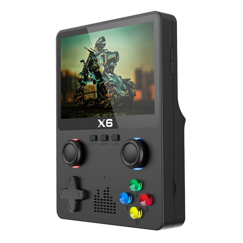 Neu X6 Handheld Dual Joystick PSP Großbild-Spielkonsole GBA Arcade Emulator Tausende von HD-Spielen_voghion.com
