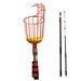12 FT Picker With Telescoping Extension Pole, Reach Aluminium Telescoping Pole, Telescopic Fruit Tree Picker Tool For Picking Orange Mango Avocado L_voghion.com