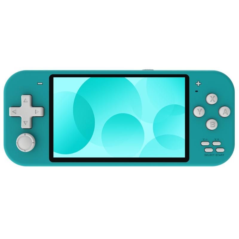 Handheld-Spielekonsole, 4,3-Zoll-Retro-Kunststoff, mehrere Emulatoren, tragbarer Videospiel-Player für Kinder und Erwachsene_voghion.com