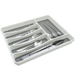 Vassoio divisorio per posate in plastica, coltello, forchetta, bacchette, cucchiaio, organizer integrato_voghion.com