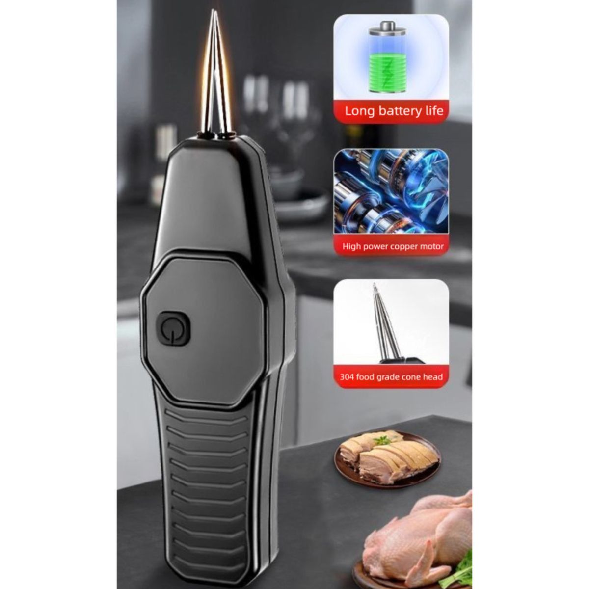 Electric Plucker Kitchen Chicken Duck Goose Fully Automatic Rechargeable And Plug-in Dual-use Poultry Feather_voghion.com