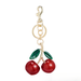 Hot Sale Resin Cherry Fashion Key Ring High-grade Metal Keychain_voghion.com