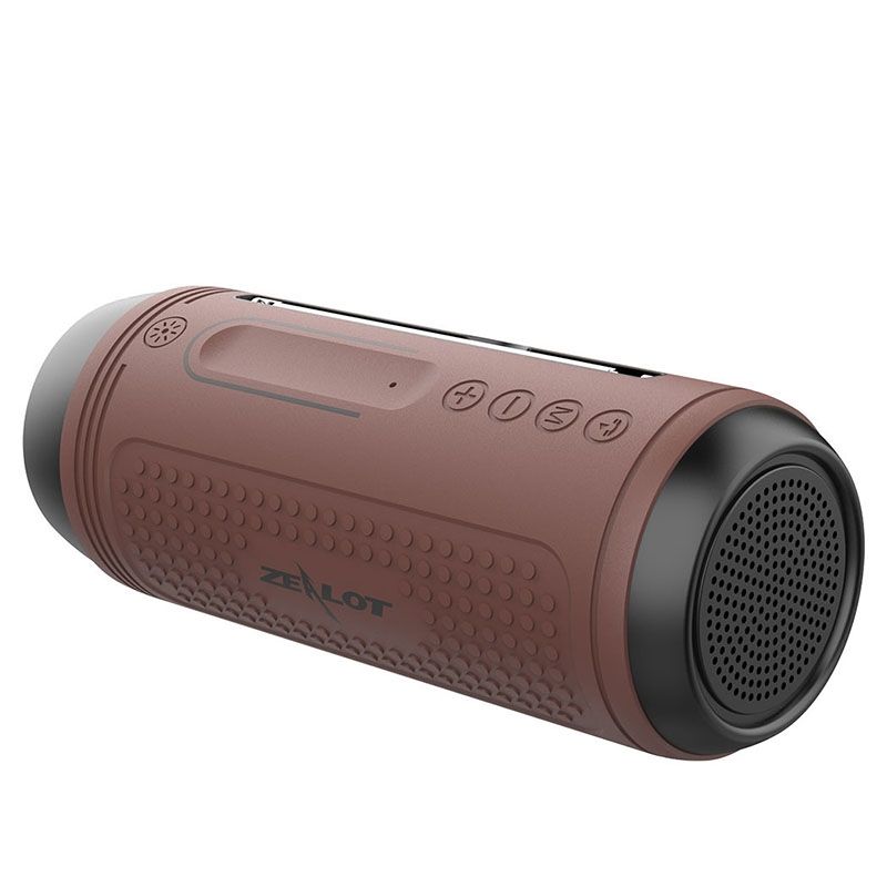 A1 multifunkcionális mélyhang vezeték nélküli Bluetooth hangszóró, beépített mikrofon, Bluetooth hívás, AUX és TF kártya és LED világítás (kék)_voghion.com