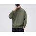Herren-Kapuzenpullover mit halbem Reißverschluss und lockerer Passform, trendiges Sweatshirt mit Stehkragen für Frühling und Herbst, weiche und atmungsaktive Polyestermischung_voghion.com