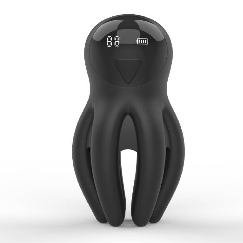 Heißer Verkauf LED Digital Display Octopus Männlichen Penis Trainer Flugzeug Tasse Übung Vibrator Erwachsene Produkte_voghion.com