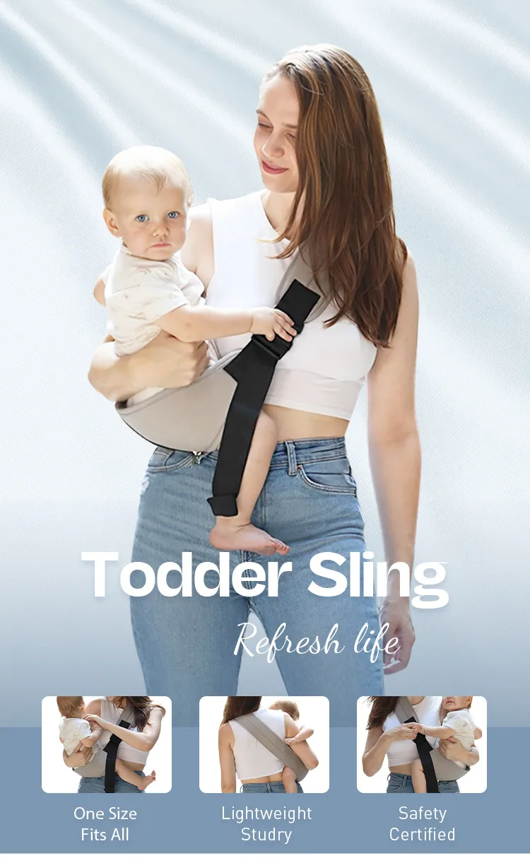 Ceinture d'épaule pour bébé Tabouret de taille Sacs à dos Porte-bébés Porte-bébé léger à emboîtement frontal Outil de calin pour bébé Tabouret d'assise pour bébé_voghion.com