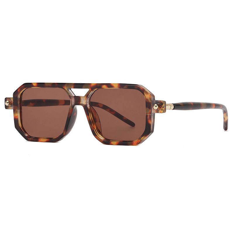 Lunettes de soleil carrées tendance pour hommes et femmes, verres bloquant la lumière bleue, lunettes de soleil UV400, monture épaisse, lunettes de conduite_voghion.com