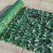 Artificial Greenery Fence Panel - Realistic Leaf Privacy Screen For Balcony, Garden, And Patio Decor (1x3m, Multiple Styles)_voghion.com