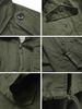 M65 Field Jacket, Men's Military Jacket, Retro Multi Pocket Collar Zipper Jacket, 100% Cotton_voghion.com