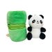 Plush Panda Adorable Keychain Soft And Cuddly Animal Toy Miniature_voghion.com