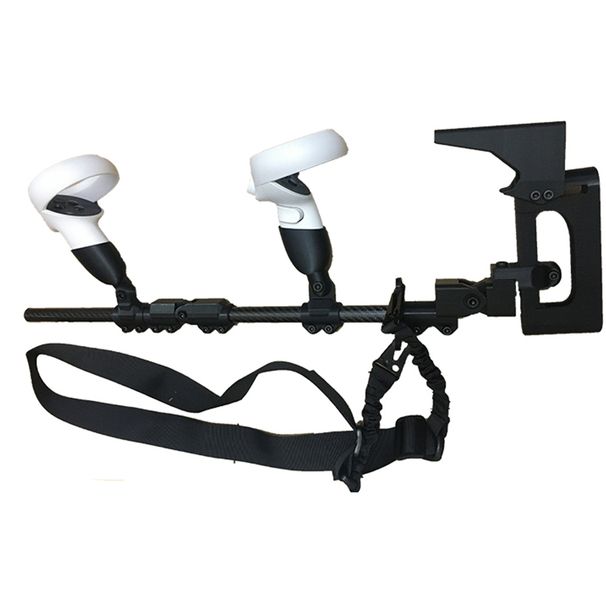 Per Oculus Quest 2 Gun Stock con Sling VR Game Controller Esperienza di gioco FPS migliorata Pistola per accessori Oculus Quest 2_voghion.com