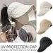New Arrivals Summer UV Adjustable Drawstring Fisherman Cap Visors Portable Hats Brim Wide Foldable Sun Hat Protection N2P9_voghion.com
