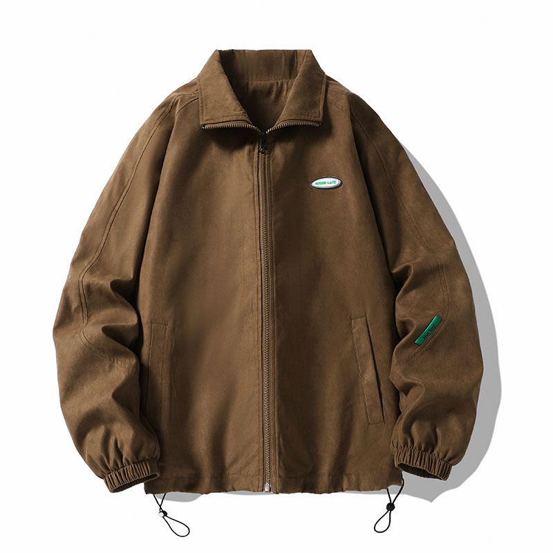 Vintage-Jacke für Herren, Herbstmode, Marke, Baseballjacke, Herrenjacke_voghion.com