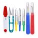 7PCS Cucito Seam Ripper Kit Filo colorato Unpicker Tagliafilo Ricamo Scissor Remover Filo Accessori Strumenti Set_voghion.com