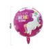 12 Pieces 45cm Happy Birthday Aluminum Foil 4D Balloon Large Round Shape Helium Foil Balloons Floating Balloon Colorful Balloon Party Decoration Supplies For Birthday Party_voghion.com