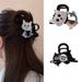 Lindo y lindo gatito nuevo de alta gama AB cara de tiburón clip horquilla de pelo disco de cabeza trasera tocado de pelo_voghion.com
