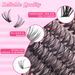 Beauty Essentials Diy Segmented Single Cluster Hair False Eyelashes 8-16mm Eyelashes With Glue Tweezers_voghion.com