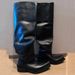 Unisex Style Over The Knee Boots For Women With Raised Toes, Niche British Style, Thick Heeled Square Toe, Thick Soled High Top Knight Boots Trend_voghion.com
