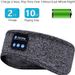 Sleeping Headphones Bluetooth Wireless Sports Headband With Built-in Sleep Music Eye Mask_voghion.com