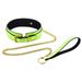 Sex Products Fun Fluorescent Neck Bell Leather Chain Gold Accessories Collar Female Luminous Neck_voghion.com