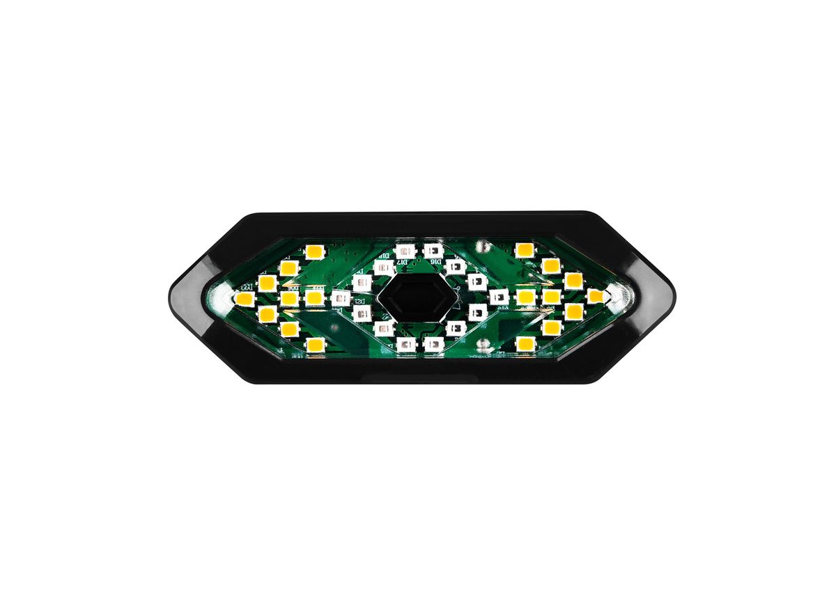 Bicycle USB charging bicycle LED wireless remote control tail turn signal warning light cycling equipment_voghion.com