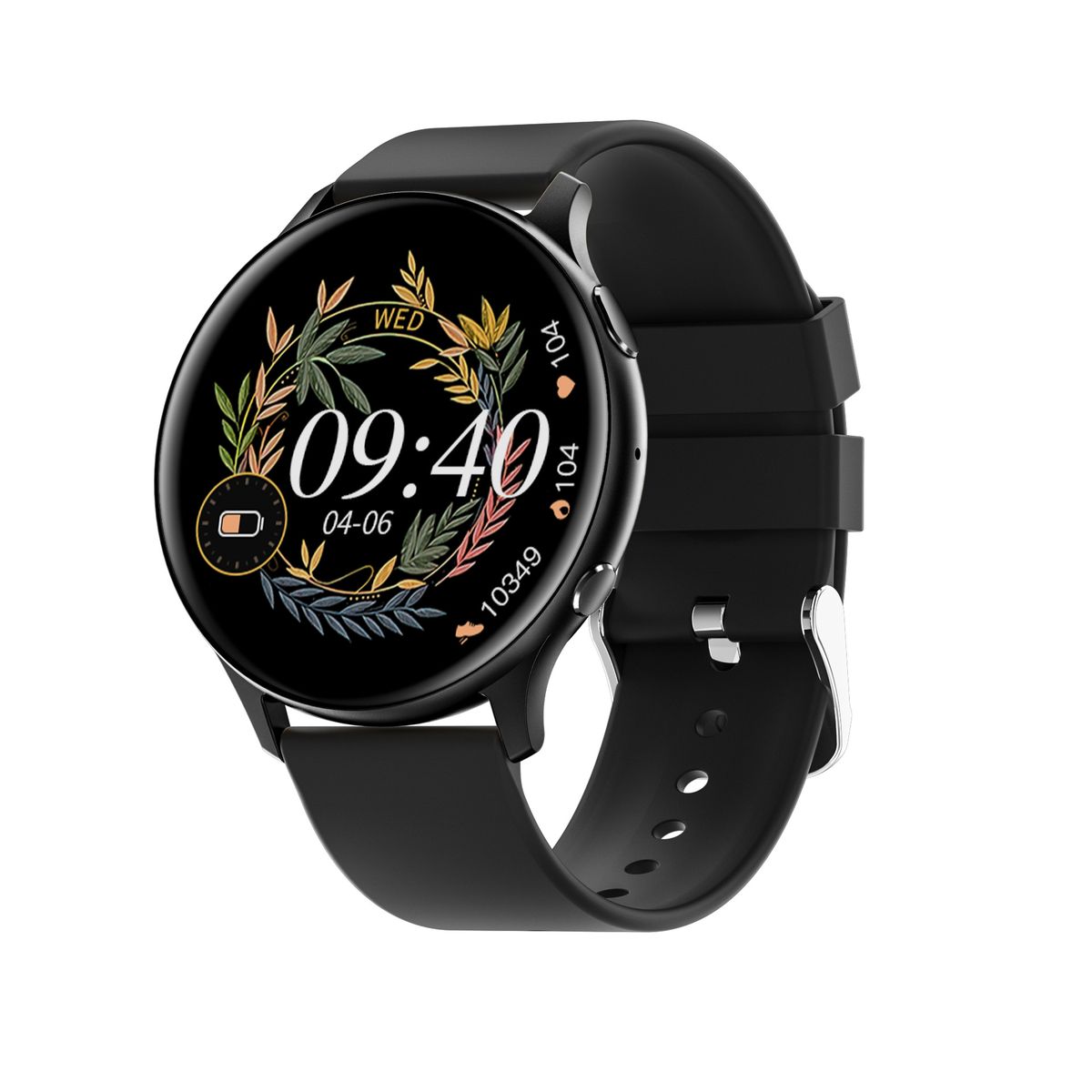 Smartwatch Bluetooth unisex con monitoraggio di chiamate/musica/salute - Voce AI, multilingue, batteria da 7 giorni, ricarica magnetica_voghion.com