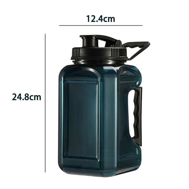 Water Bottle 2 Liters For Man Outdoor Travel Sports GYM BPA Free Portable Leak-proof Kettle Plastic Large Capacity Water Bottles_voghion.com
