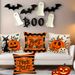 Prekogranični vrući prodajni Halloween horor tikva mačka uzorak tiskan laneni jastuk za dnevni boravak kauč za dom blagdane_voghion.com