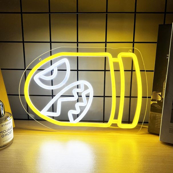 1pc Vibrant Neon Light - Unique Party, Bedroom Decor Accent - Multipurpose, Wall Mounted, Energy-Efficient, Durable, And Easy-to-Install Decorative Lighting_voghion.com