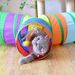 Guangying Cat Tunnel Toy T-Shaped Large Space Creative Relieve Boredom Exercise Training Holes Cat Tunnel Tube Funny Kitten Toys For Home Use_voghion.com