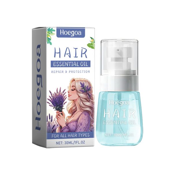 Hoegoa for Scalp Massage, Moisturizing, Smoothing, and Beautifying Hair Care Essence Oil_voghion.com