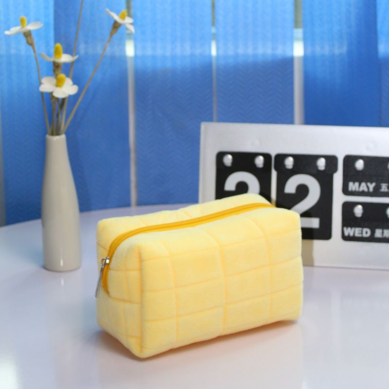 Pillow Pillow Bag Pillow Pencil Case ins Japanese Style High-value Women's Large Capacity Storage Stationery Box_voghion.com