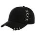 Mode Baseball Cap met Ringen Vrouwen Zon Casual Unisex Zonnebrandcrème Caps Snapback Hoeden Zomer Buiten Hip-Hop Bal Hoed_voghion.com