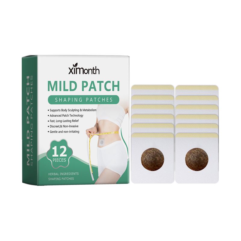 XIMONTH Navel Patch Herbal Essence pflegt sanft für eine leichte Körperpflege, um eine kurvige Figur zu schaffen_voghion.com