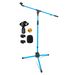 5 Core Tripod Mic Stand Floor Adjustable 18 To 72 Inches Sturdy Boom Arm Holder Microphone Stands Pedestal Para Microfono For Singing MS 080 SKY BLU_voghion.com