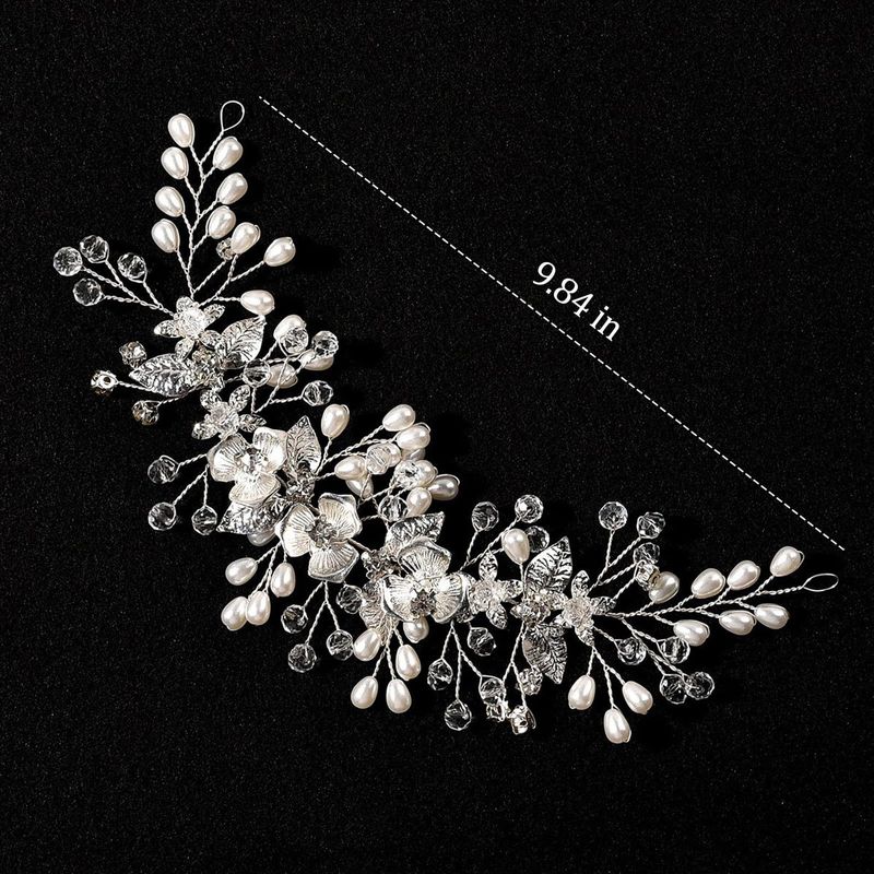 Bridal Jewelry, Crystal Headwear, Women's Hair With Rhinestones, Wedding Dress, Banquet Headwear_voghion.com