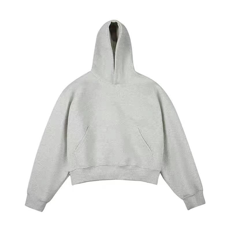 Felpe con cappuccio per uomo e donna, invernali, alla moda, di marca, in velluto, stile corto, semplici, casual, larghe, da strada, di tendenza, per coppie._voghion.com