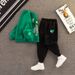 Jungen und Mädchen Kleidung Set Kinder Mit Kapuze Oberbekleidung Tops Hosen 2Pcs Outfits Kinder Teenager Kostüm Anzug Frühling Herbst_voghion.com
