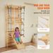Swedish Ladder Wall Gym 8 In 1 Wooden Indoor Playground Climbing Toys_voghion.com