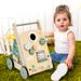 Jouet en bois multi-fonctionnel bébé marcheur chariot bébé d'un an apprendre à marcher marcheur jouets pour enfants_voghion.com