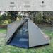 Venkovní kempingový stan 15D jednostranný silikonový ultralehký stan pro dvě osoby a pyramidový stan s nebeskou clonou dva v jednom_voghion.com
