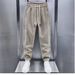 Men's Clothing Autumn New Style Corduroy Fashion Casual Pants Men's Trendy Loose Slim Sweatpants Sports Trousers_voghion.com