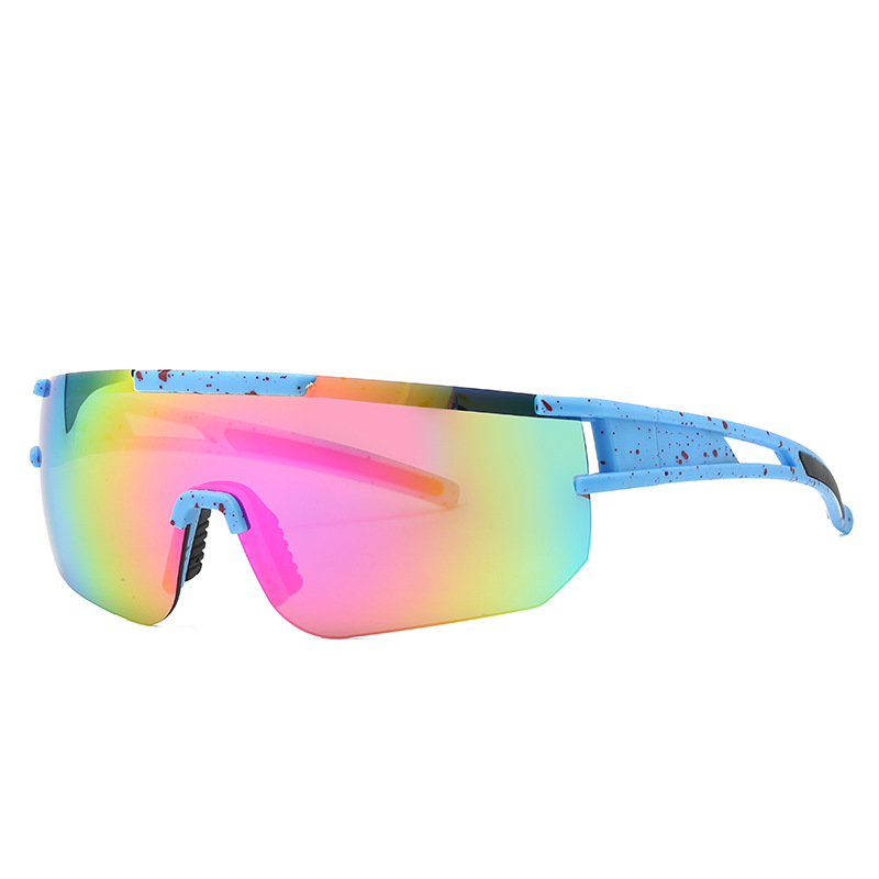 Outdoor sports goggles Dazzling fashion sunglasses windproof cycling glasses for men and women_voghion.com