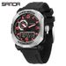 Multi Functional Digital Watch, Dual Display Waterproof Luminous Electronic Watch, Fashion Electronic Watch for Youth_voghion.com